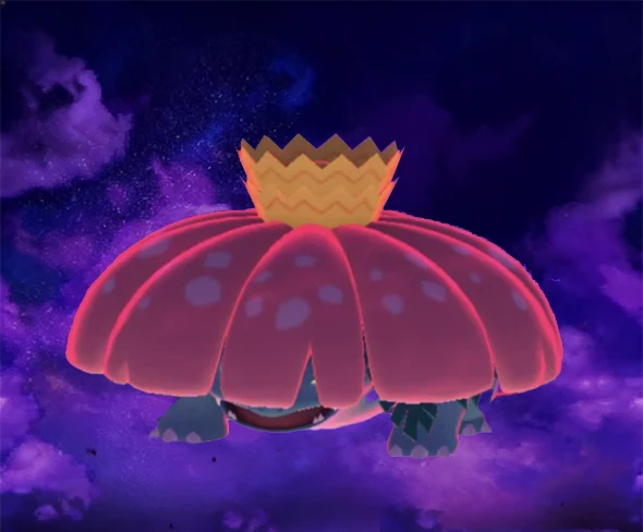 Background Gigantamax Venusaur